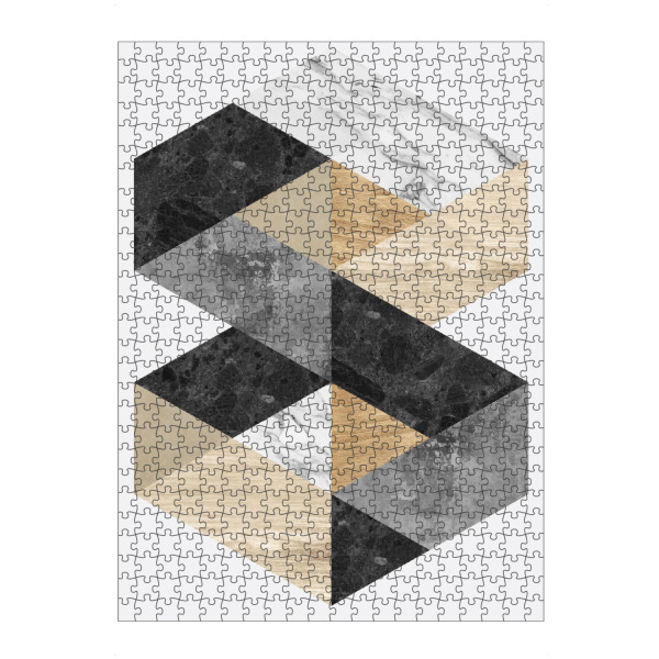 Puzzle Ravensburger "Geometric textures C" artboxONE - Abstrakt,Geometrie