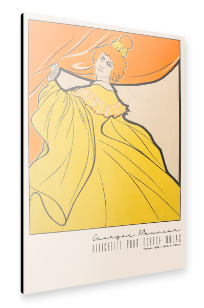 Alu-Dibond "George Meunier Uno" 30x20 cm artboxONE