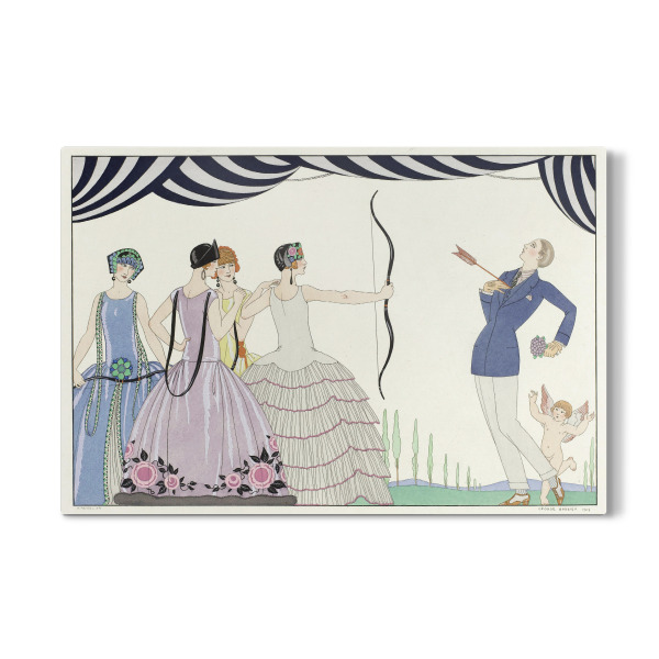 Galerie-Print "George Barbier - Visez au Coeur" 30x20 cm artboxONE
