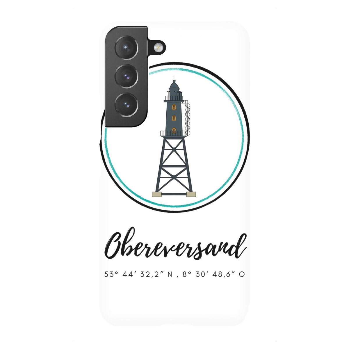 Samsung Galaxy "Leuchtturm Obereversand" Premium-Case Handyhülle artboxONE