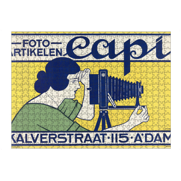 artboxONE Puzzle "Fotoartikelen Capi in Amsterdam" artboxONE - Typografie,Menschen,Städte / Amsterdam