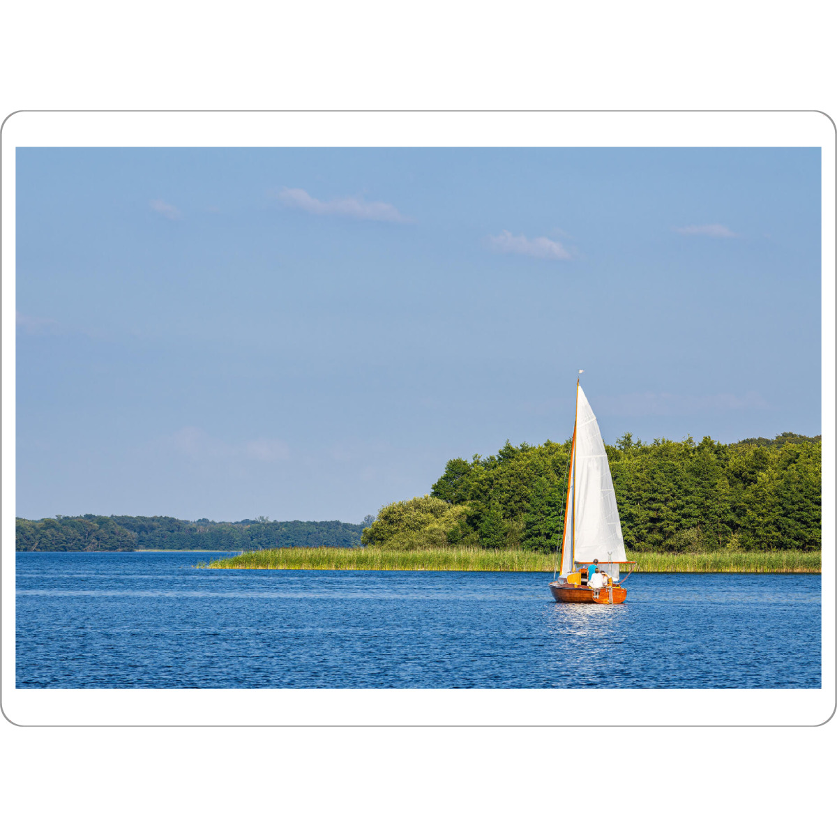 Tischset "Segelboot auf dem Schaalsee" artboxONE - Natur,Reise
