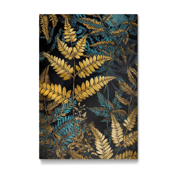 Galerie-Print "Goldene Farne" 30x20 cm artboxONE