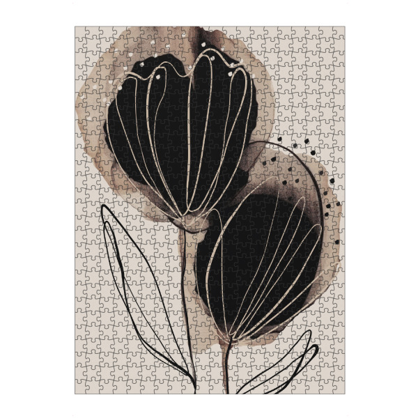 Puzzle Ravensburger "Blomstring" artboxONE - Floral,Abstrakt,Für Mama