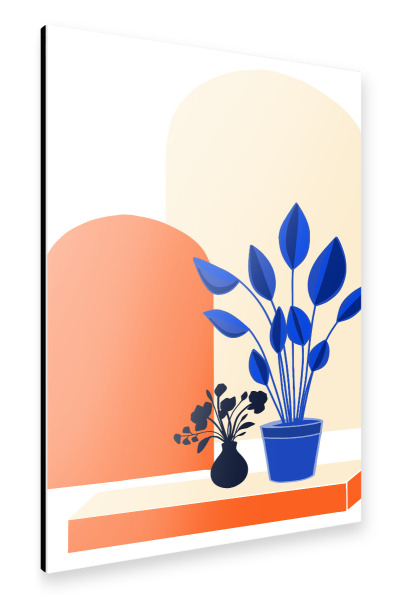 Alu-Dibond "Böhmischer Fenstersitz" 30x20 cm artboxONE