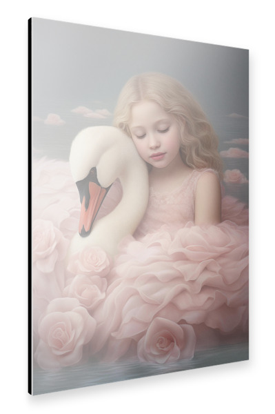 Alu-Dibond "Dream little girl" 30x20 cm artboxONE