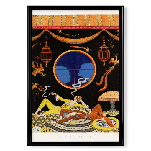 George Barbier - La Paresse