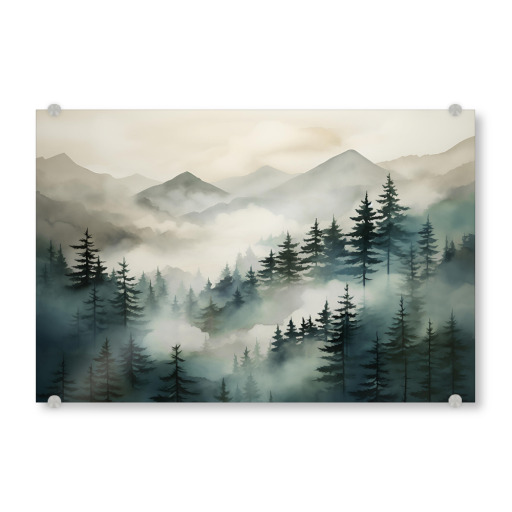 Romantische Berglandschaft