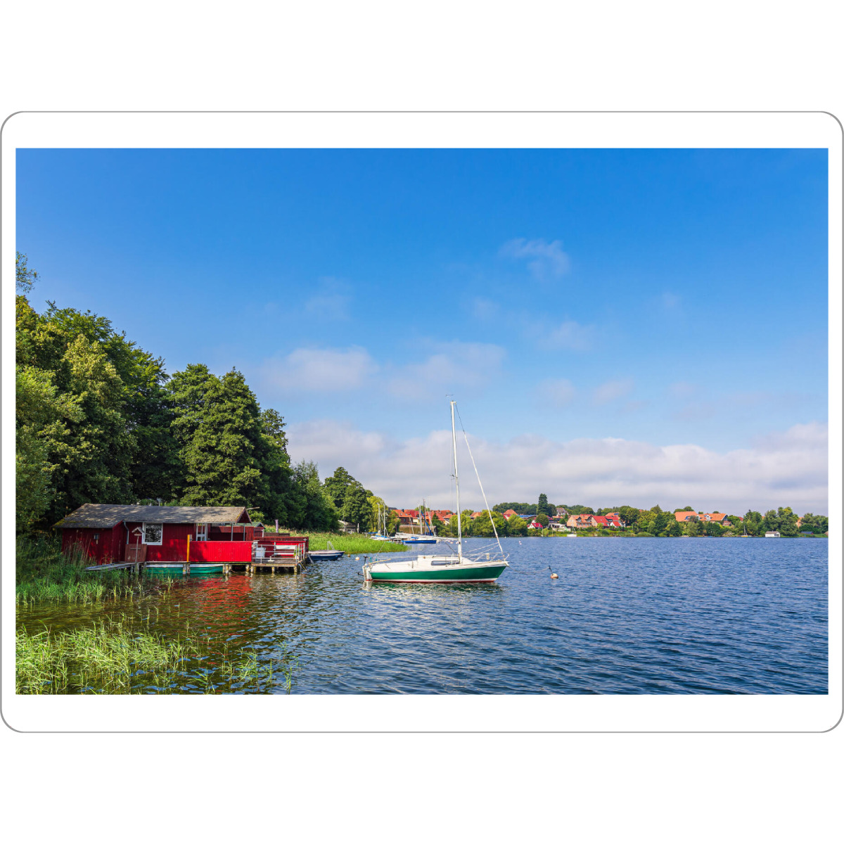 Tischset "Zarrentin am Schaalsee" artboxONE - Natur,Reise,Architektur