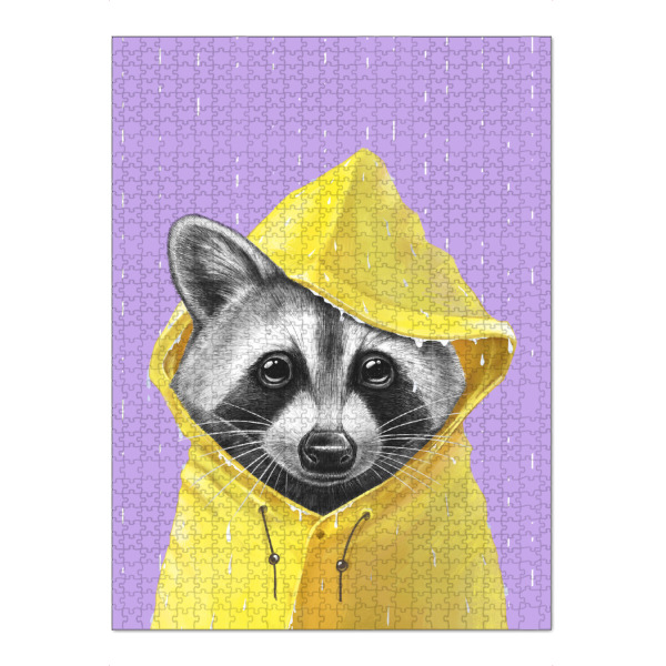 Puzzle Ravensburger "Regenwaschbär" artboxONE - Tiere