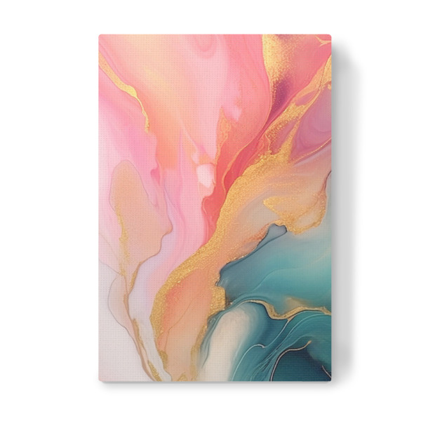 Leinwandbild "Marmor Effekt" artboxONE - Natur,Abstrakt,Marmor