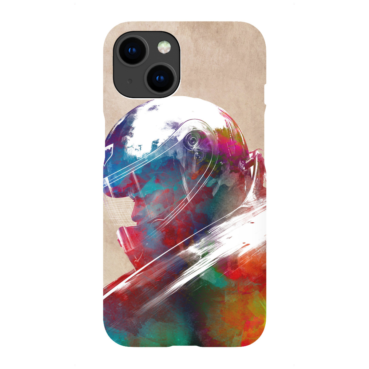 "Bobsport Kunst A"für iPhone - Premium-Case Handyhülle artboxONE