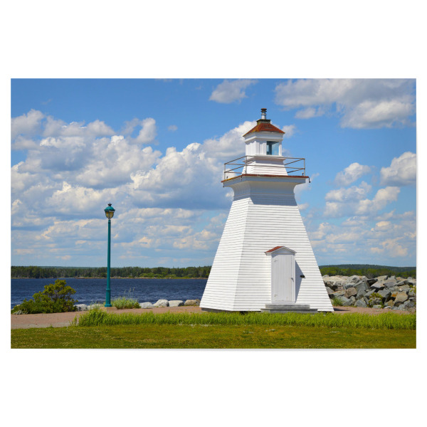 Poster "The Port Medway Lighthouse" artboxONE - Reise,Architektur,Reise / Strand und Meer,Reise / Länder