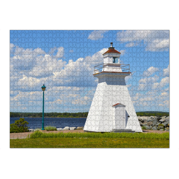 Puzzle Ravensburger "The Port Medway Lighthouse" artboxONE - Reise,Architektur,Reise / Strand und Meer,Reise / Länder