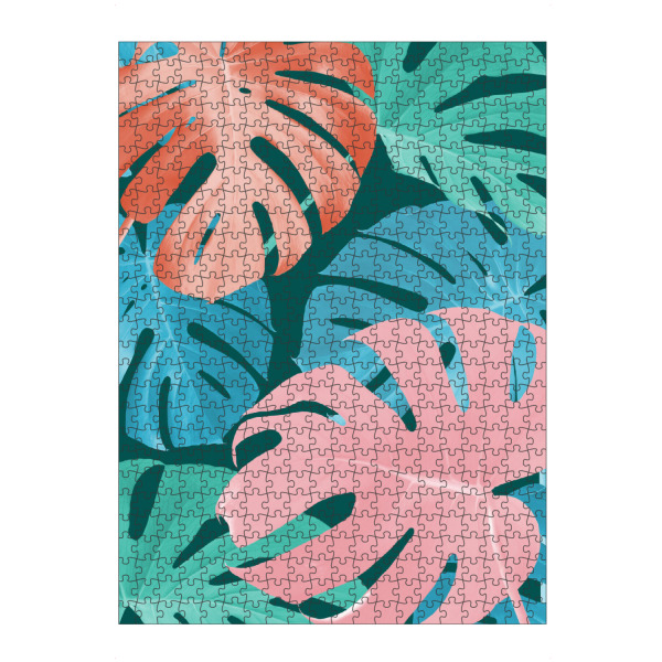 artboxONE Puzzle "Botanical pattern J" artboxONE - Floral - Natur,Blumen,Fotografie,Illustration,Geometrisch,Aquarell,Malerei,Tropisch,Blätter