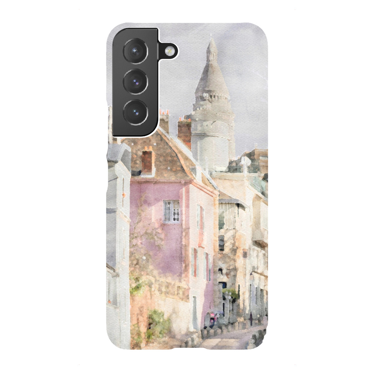 Samsung Galaxy "Rosa Paris A" Premium-Case Handyhülle artboxONE