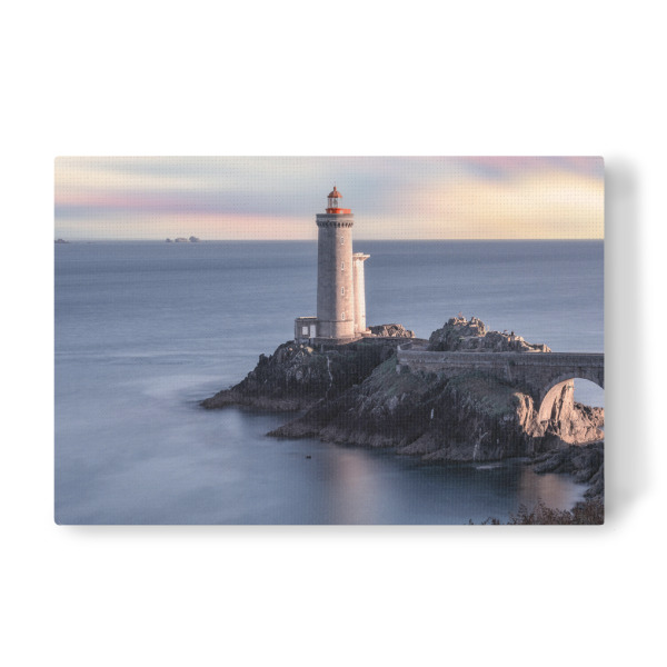 Leinwandbild "Französischer Leuchtturm" artboxONE - Natur,Reise,Architektur,Reise / Strand und Meer,Reise / Länder