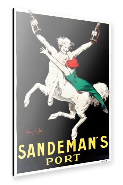 Alu-Dibond "Jean D'Ylen - Sandemans Port Duo" 30x20 cm artboxONE