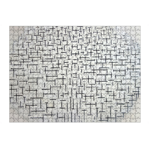 Puzzle Ravensburger "Pier und Meer" artboxONE - Natur,Reise,Abstrakt,Geometrie,Reise / Strand und Meer