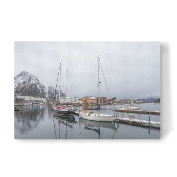 Leinwandbild "Norwegen Winter" artboxONE - Reise,Reise / Länder