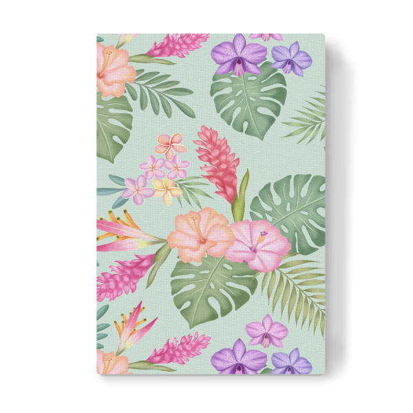 Leinwandbild "Tropische Sommer Vibes" artboxONE - Natur,Floral,Fashion