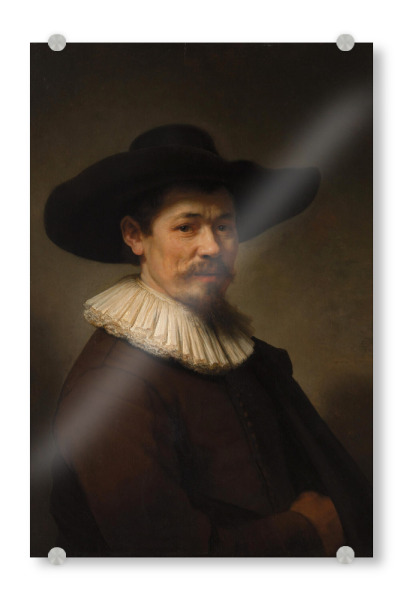 Acrylglasbild "Portrait Herman Doomer" artboxONE - Menschen,Männer
