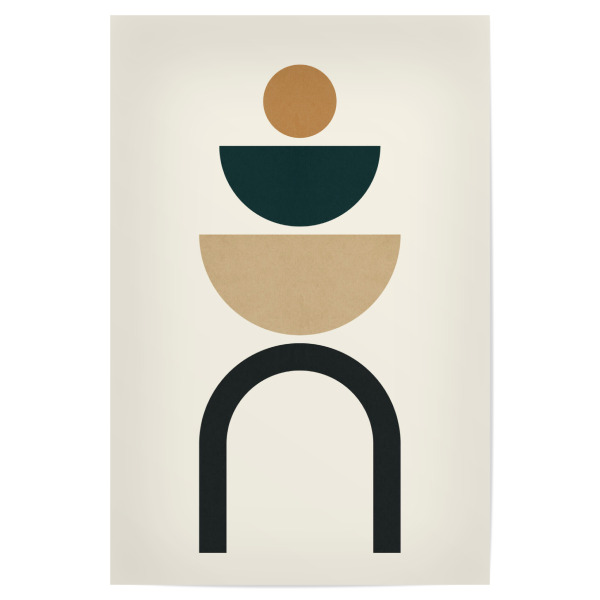 Poster "Composition of circles A" artboxONE - Abstrakt,Geometrie