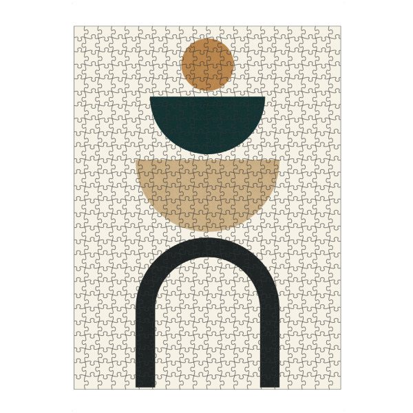 artboxONE Puzzle "Composition of circles A" artboxONE - Abstrakt,Geometrie