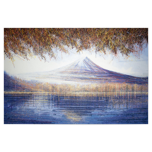 Poster 30x20 cm "Herbst in Japan" artboxONE - Städte,Reise - Fuji,Japan,Herbst,Natur,Landschaft