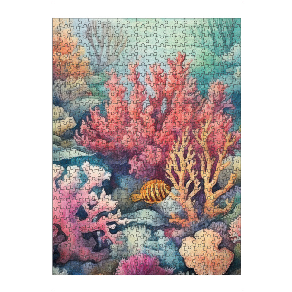 artboxONE Puzzle "Unterwasserwelt F" artboxONE - Reise / Strand und Meer - Ozean,Koralle,Meer,Meeresleben,Marine - Bild ozean