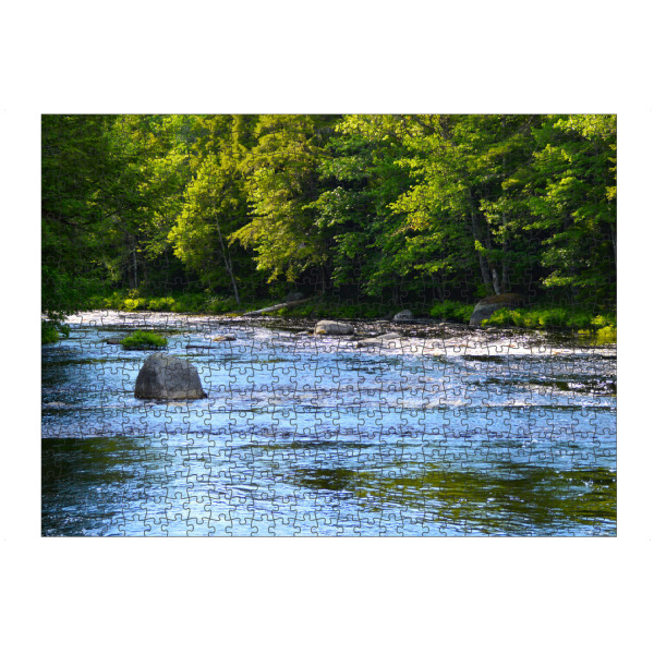 Puzzle Ravensburger "Schöne Flusslandschaft" artboxONE - Natur,Reise,Reise / Länder
