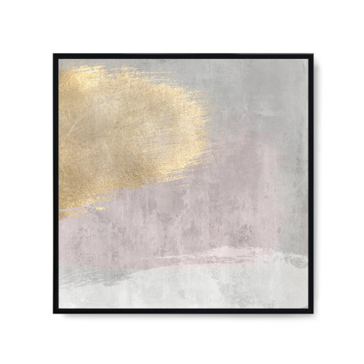 Pink and Grey Abstract H