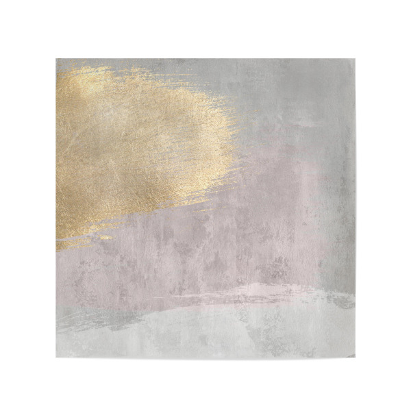 Poster 20x20 cm "Rosa und graues abstraktes H" artboxONE - Abstrakt - Grau,Rosa,Gold,Dekor,Heimdekoration,Dekorativ,Abstrakt