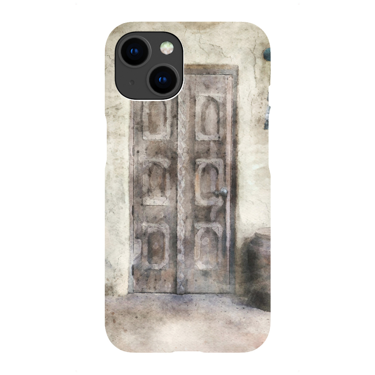 iPhone "Aquarell Tür A" Premium-Case Handyhülle artboxONE