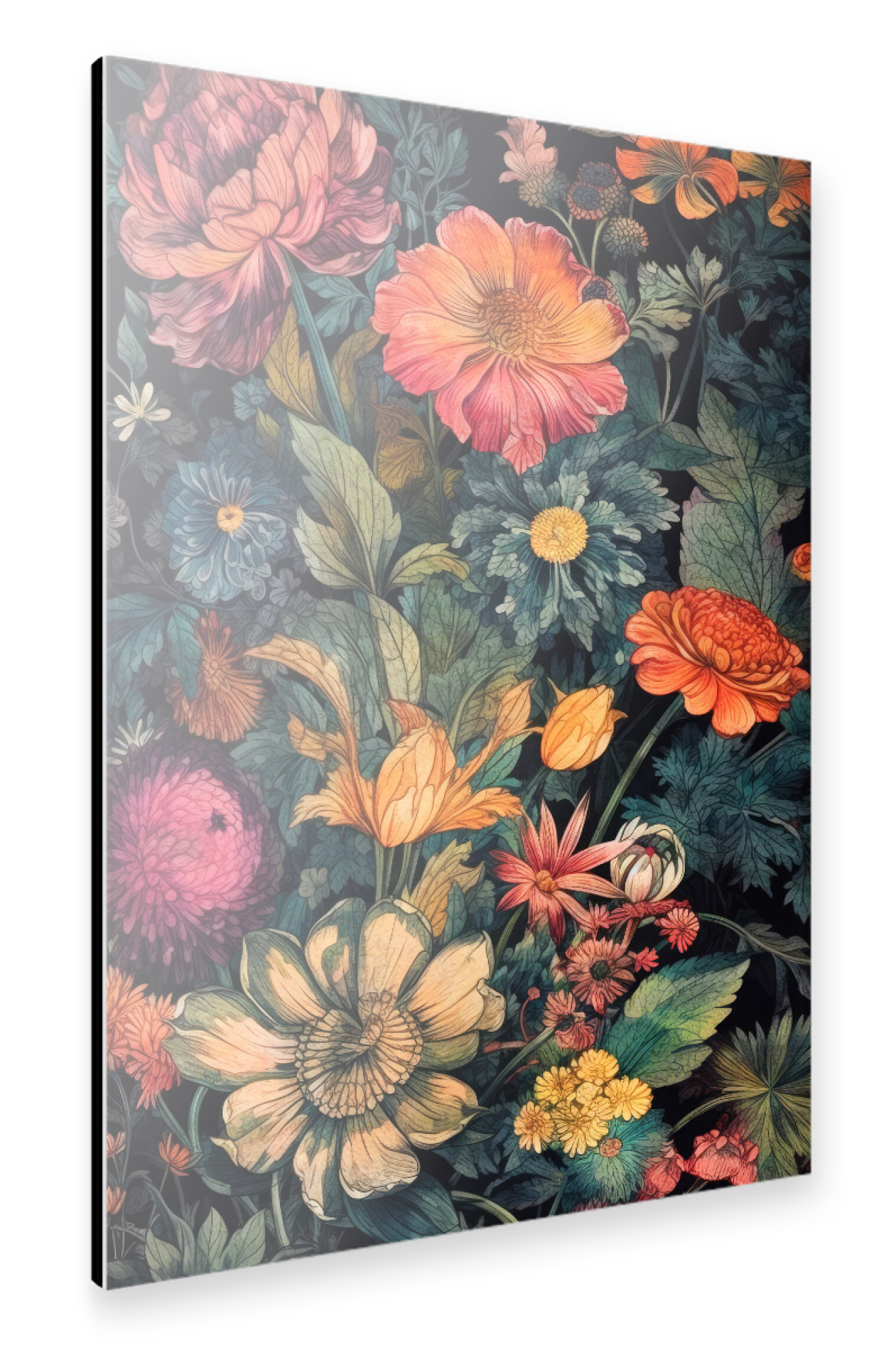 Alu-Dibond "Wiese voller Blumen B" 30x20 cm artboxONE