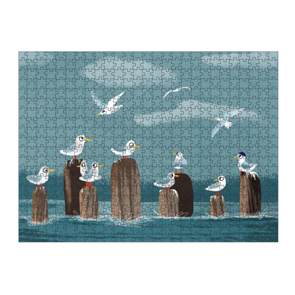 artboxONE Puzzle "Möwengang" artboxONE - Für Kinder,Tiere