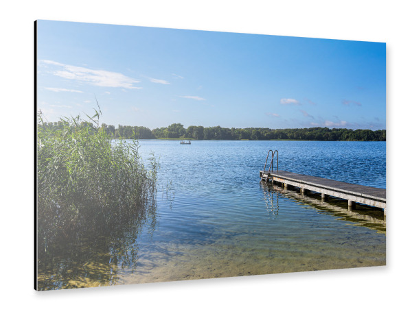 Alu-Dibond "Schaalsee bei Lassahn" 30x20 cm artboxONE