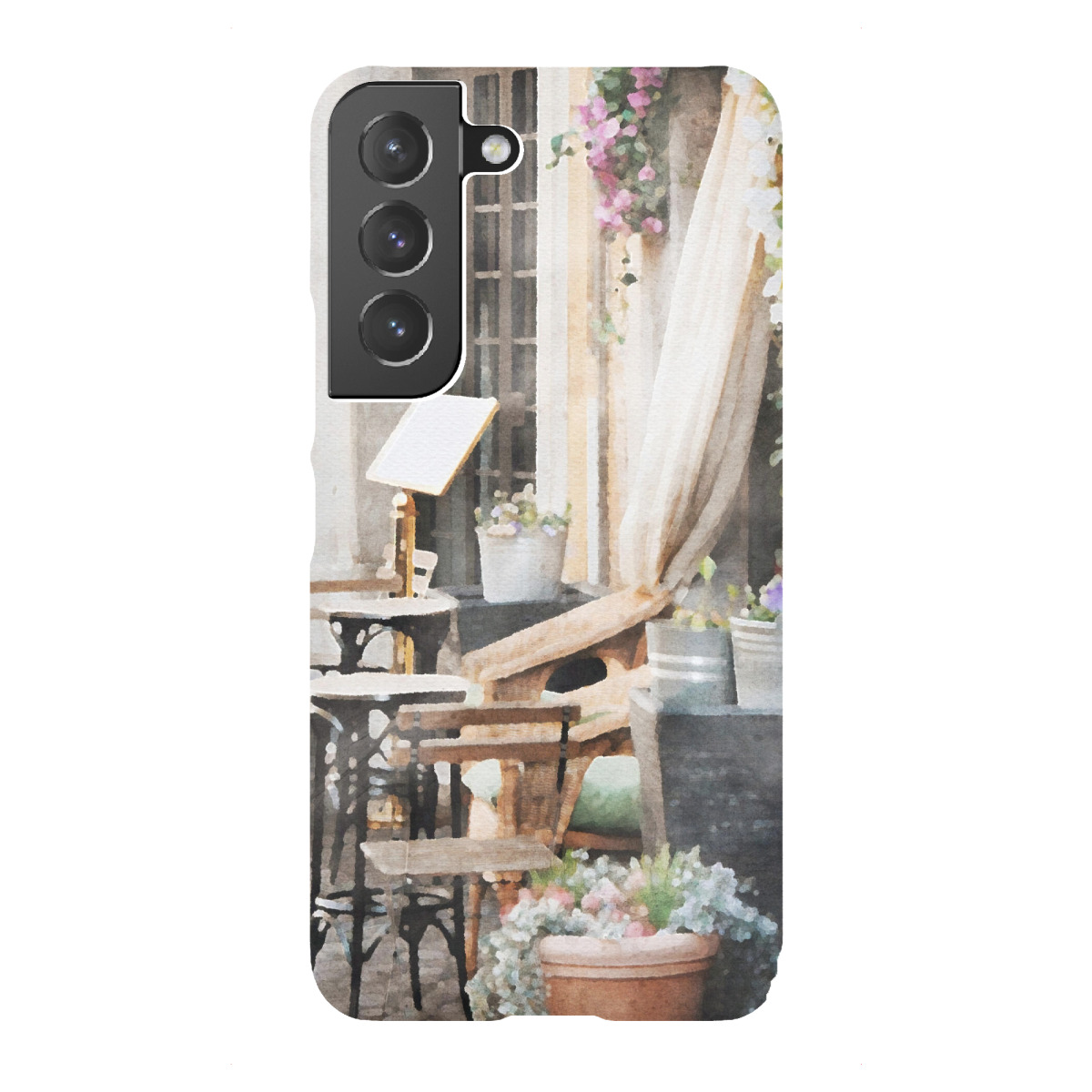 Samsung Galaxy "Sitzende Stühle" Premium-Case Handyhülle artboxONE