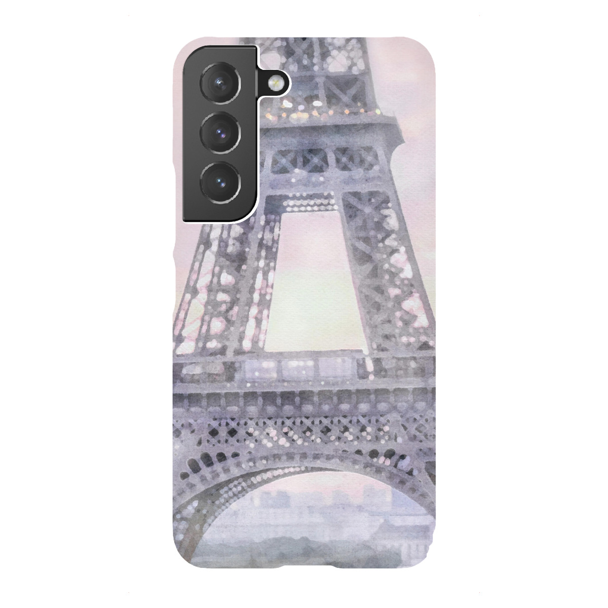 "Rosa Himmel-Eiffelturm"für Samsung Galaxy - Premium-Case Handyhülle artboxONE