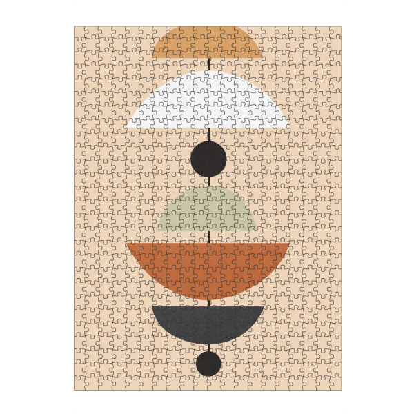 artboxONE Puzzle "Semicircles B" artboxONE - Abstrakt,Geometrie