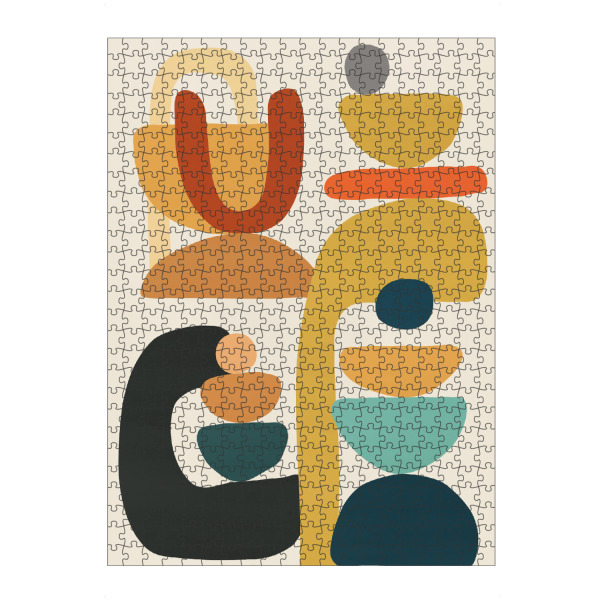 artboxONE Puzzle "Organic shapes H" artboxONE - Abstrakt,Geometrie