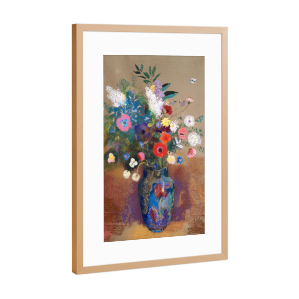 Poster mit Rahmen Kupfer "Floral Bouquet" artboxONE - Natur,Floral,Liebe
