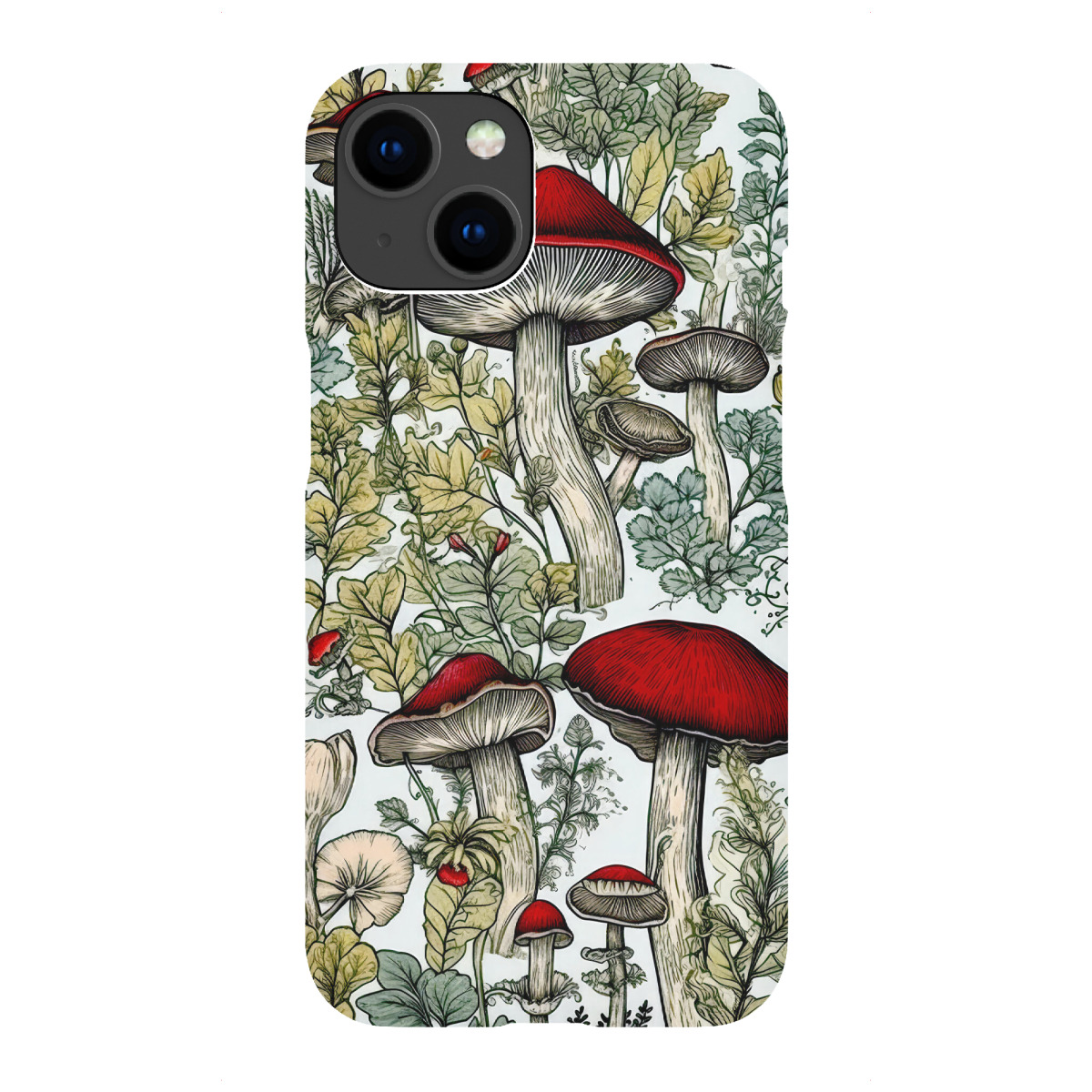 "Pilze B"für iPhone - Premium-Case Handyhülle artboxONE