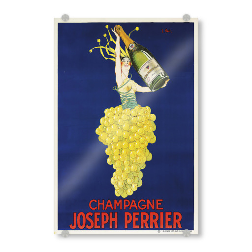 Vintage Ad - Champagne Perrier
