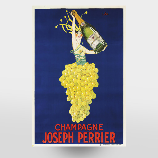 Vintage Ad - Champagne Perrier