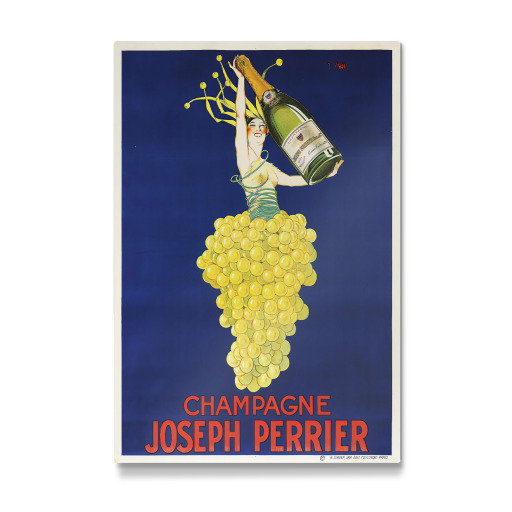 Vintage Ad - Champagne Perrier