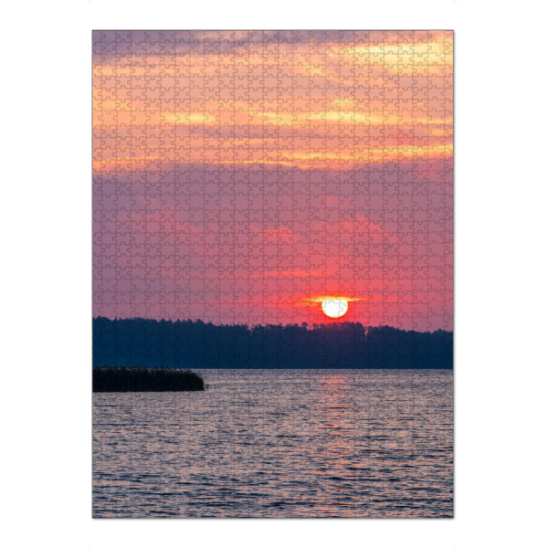 Puzzle Ravensburger "Sonnenaufgang am Schaalsee" artboxONE - Natur,Reise