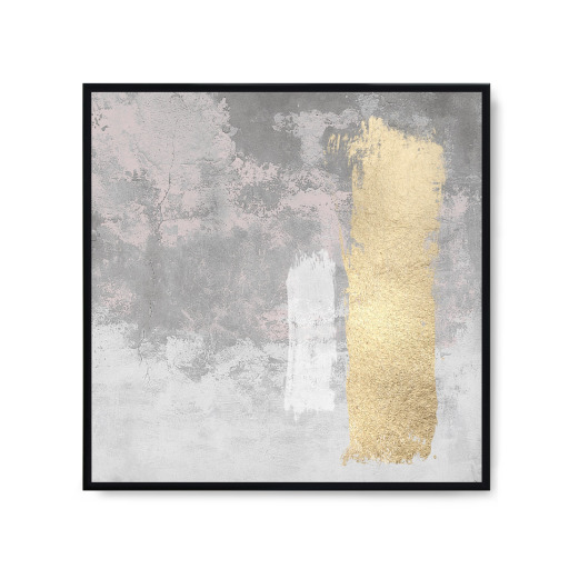 Pink and Grey Abstract J