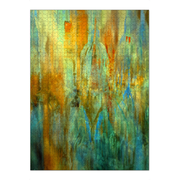 Puzzle Ravensburger "Über den Dächern der Stadt" artboxONE - Städte