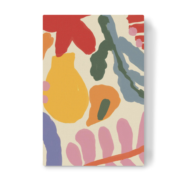 Leinwandbild "Happy Summer (One)" artboxONE - Floral,Abstrakt,Für Mama